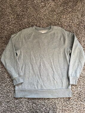 Colsie Crewneck Sweatshirt in Light Gray Women’s Size XS